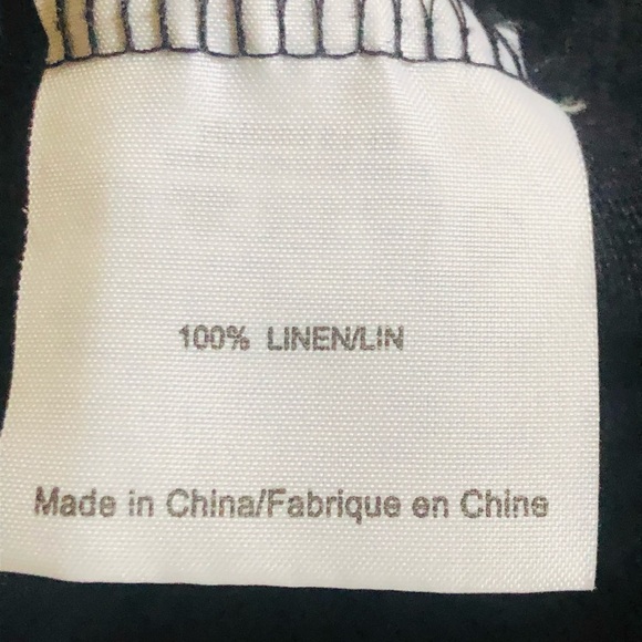 ❤️CLEARANCE🌺NWOT Tory Burch 💯 linen top - Picture 13 of 14